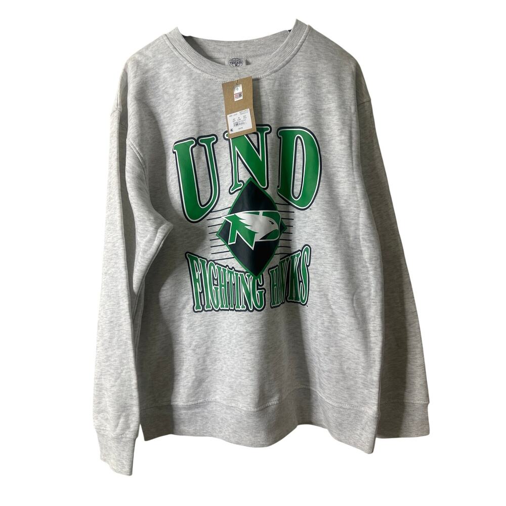 University of North Dakota (UND) Fighting Hawks athletic Sweatshirt L 7